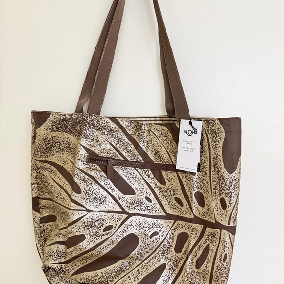 ALOHA Collection reversible tote bag luster - Picture 2 of 4